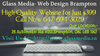 Website Design Brampton Glass Media Image